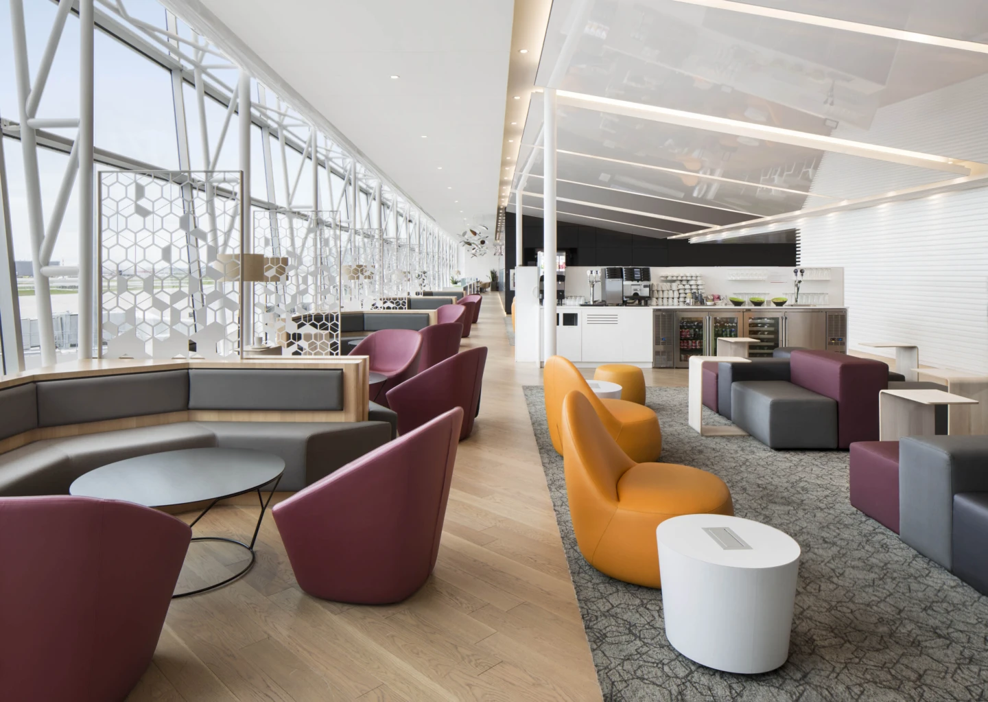 Intérieur du Salon Odyssée Desjardins