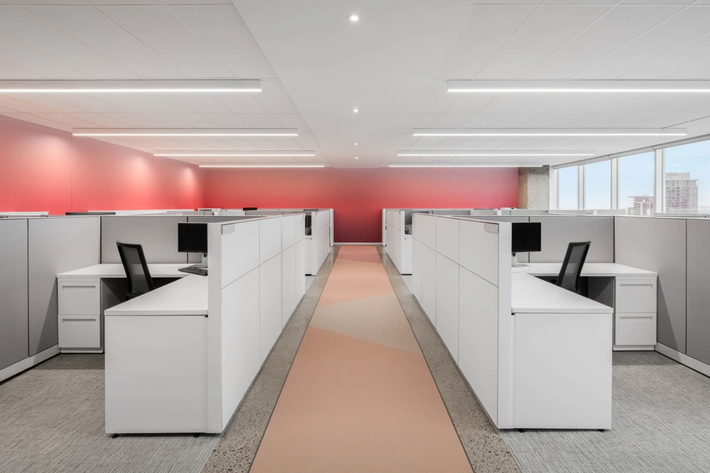 Intérieur de chez Sephora – Siège social, espace bureaux