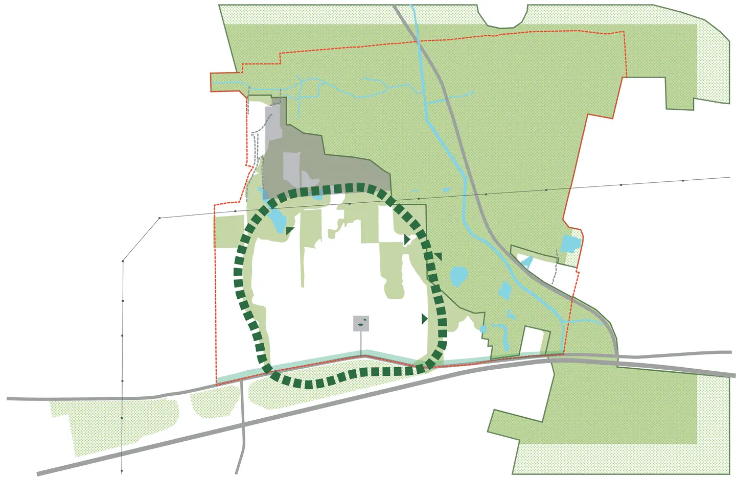Plan de Sainte-Anne-de-Bellevue