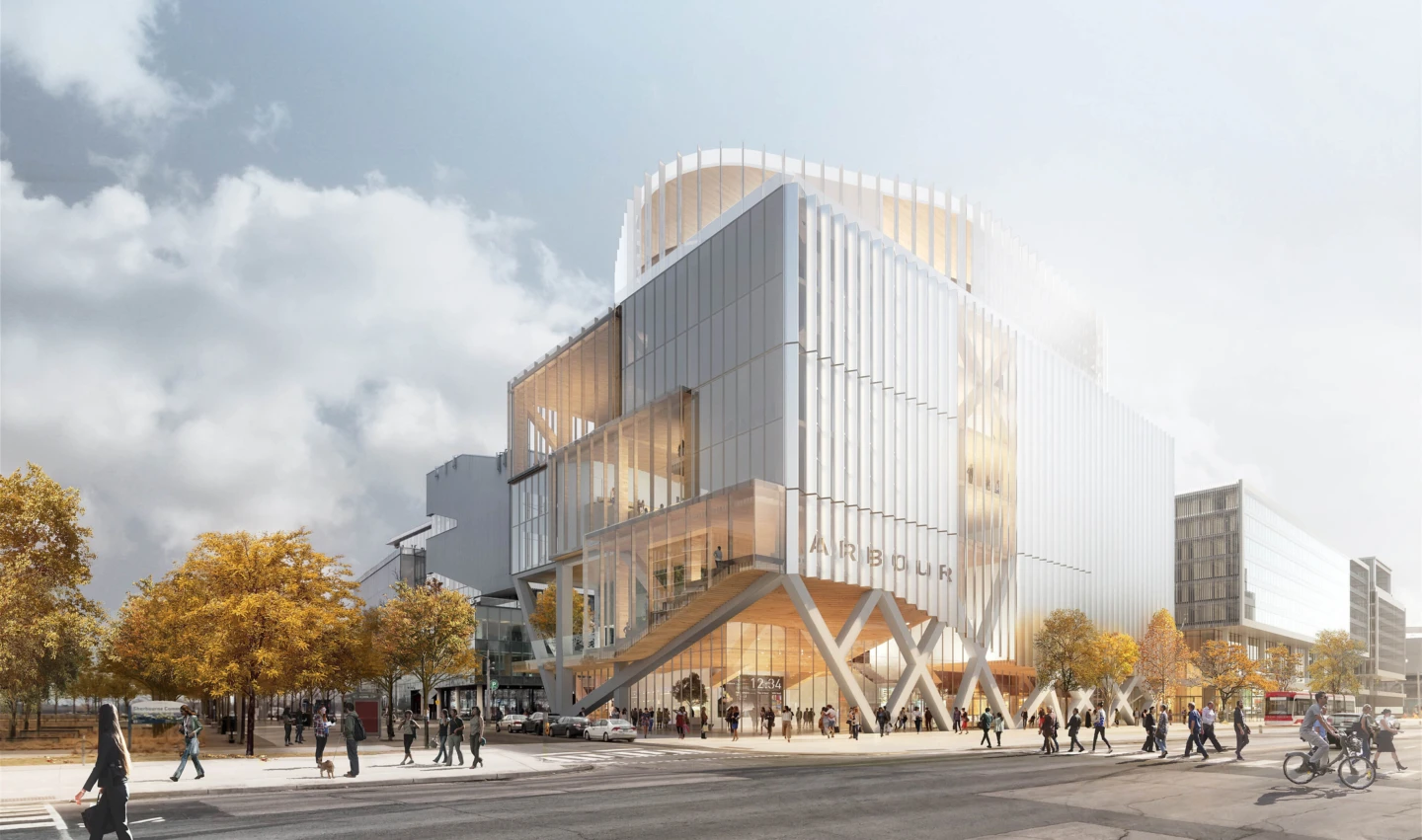 Vue générale de The Arbour – George Brown College