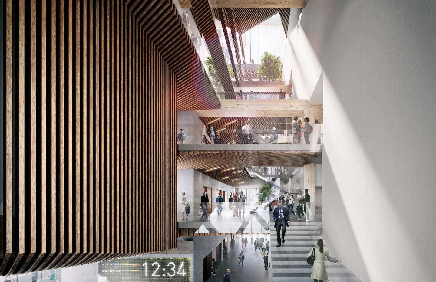 Intérieur de The Arbour – George Brown College