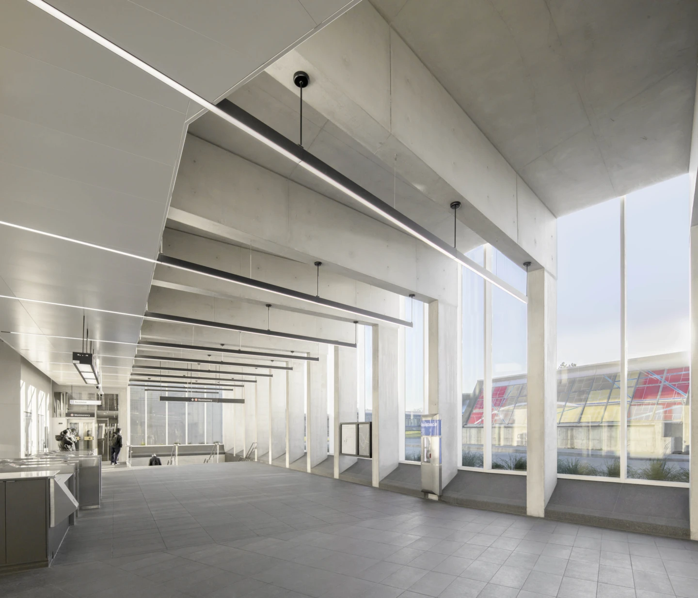 Intérieur du Pôle multimodal Vendôme