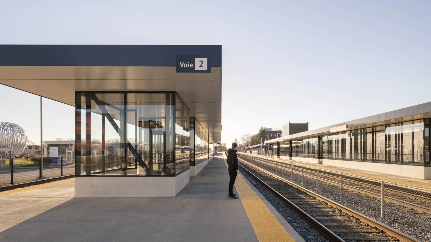 Extérieur du Pôle multimodal Vendôme