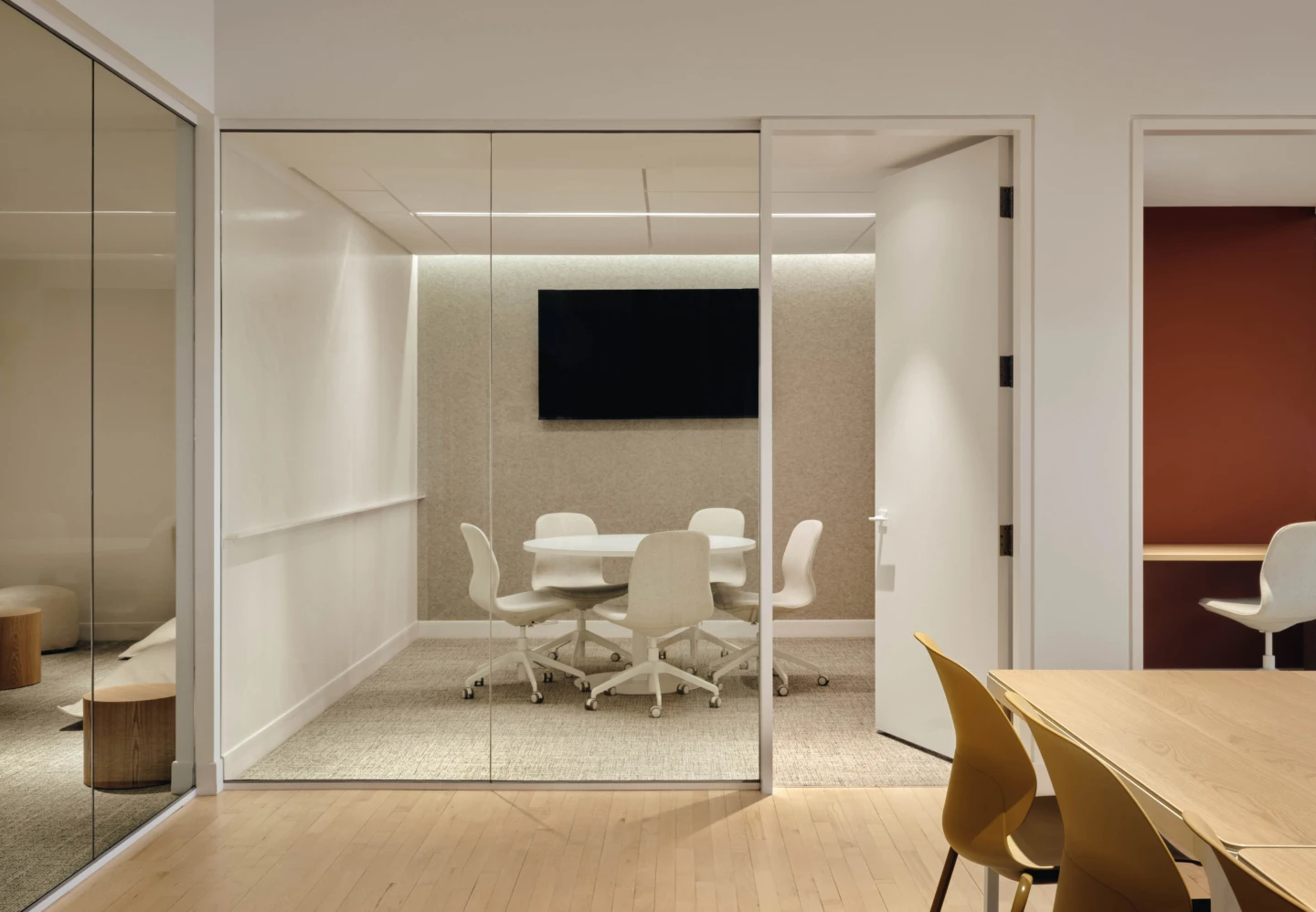 Intérieur de Zinnia, vue d'une pièce