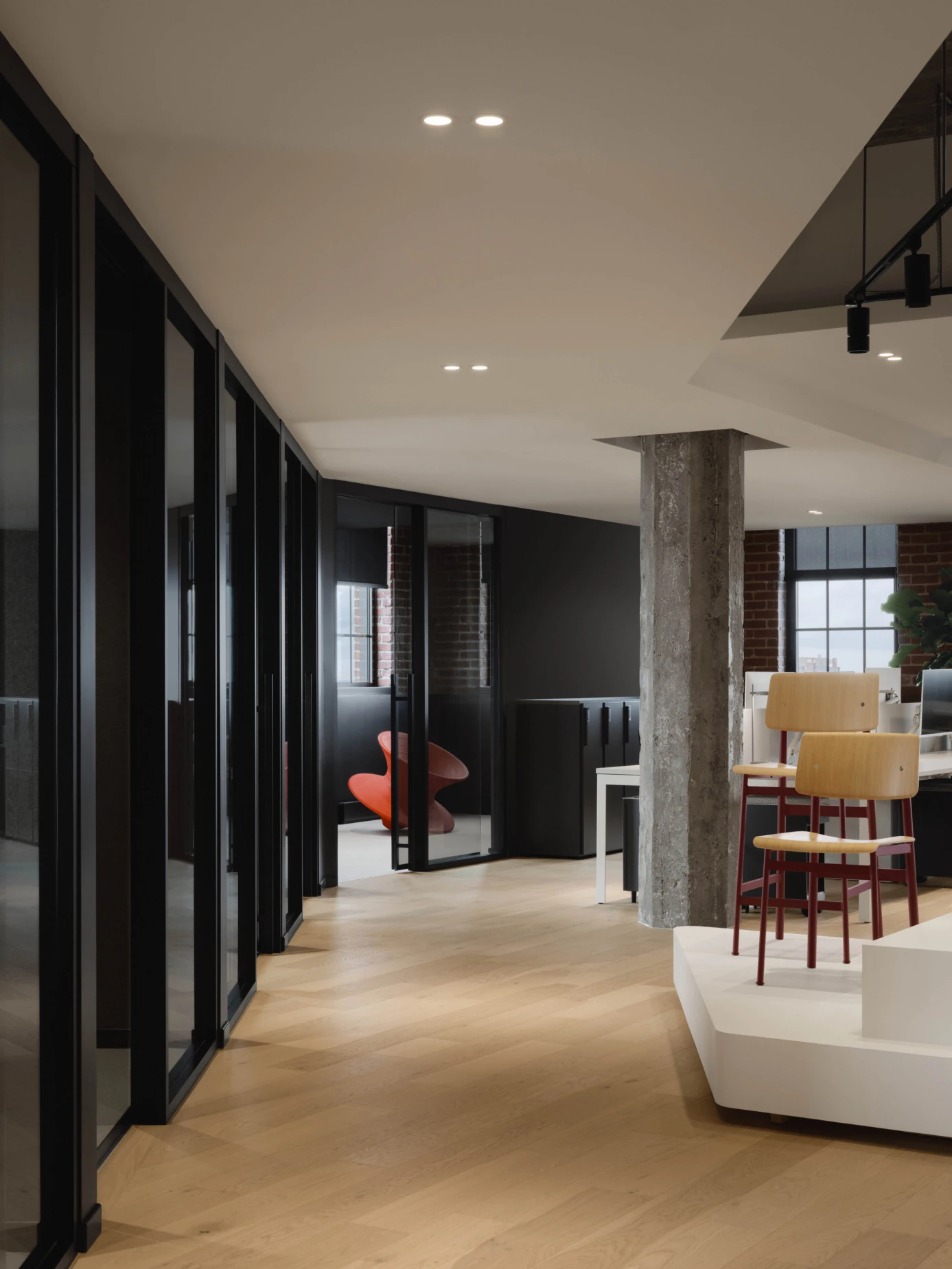 Couloir de la Salle d'exposition Möbel