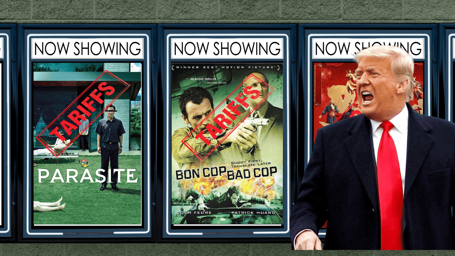 Trump wants to tax foreign movies