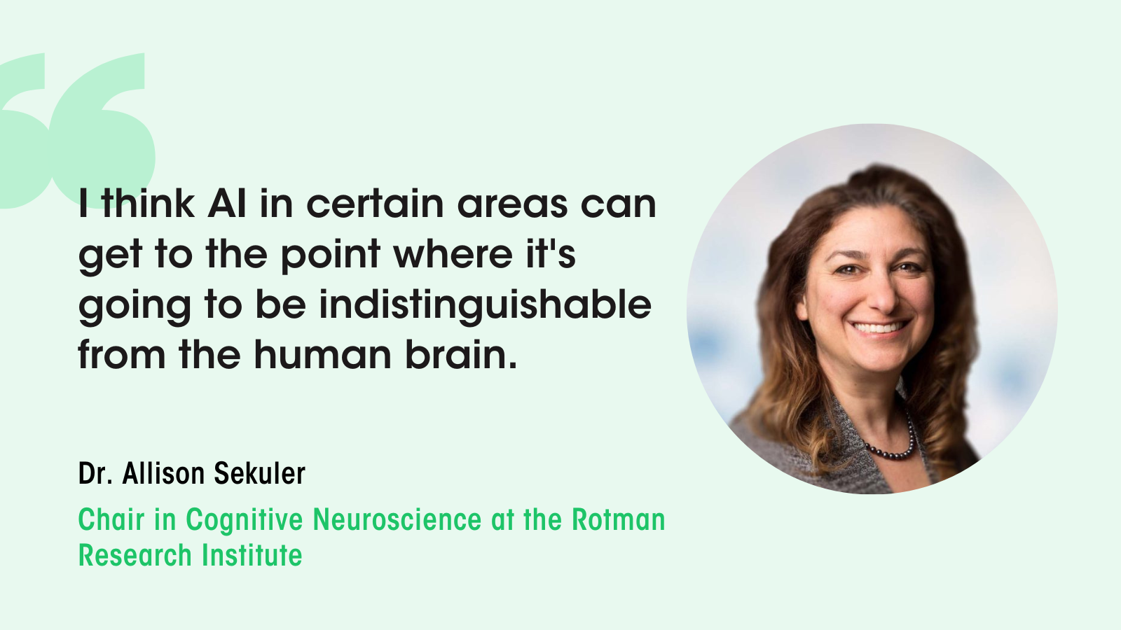 Dr. Allison Sekuler on keeping your brain healthy