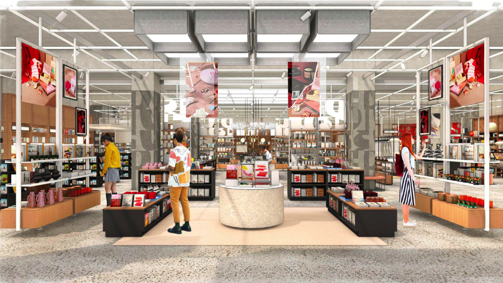 Indigo asks, “Would you like some books with your wine?”