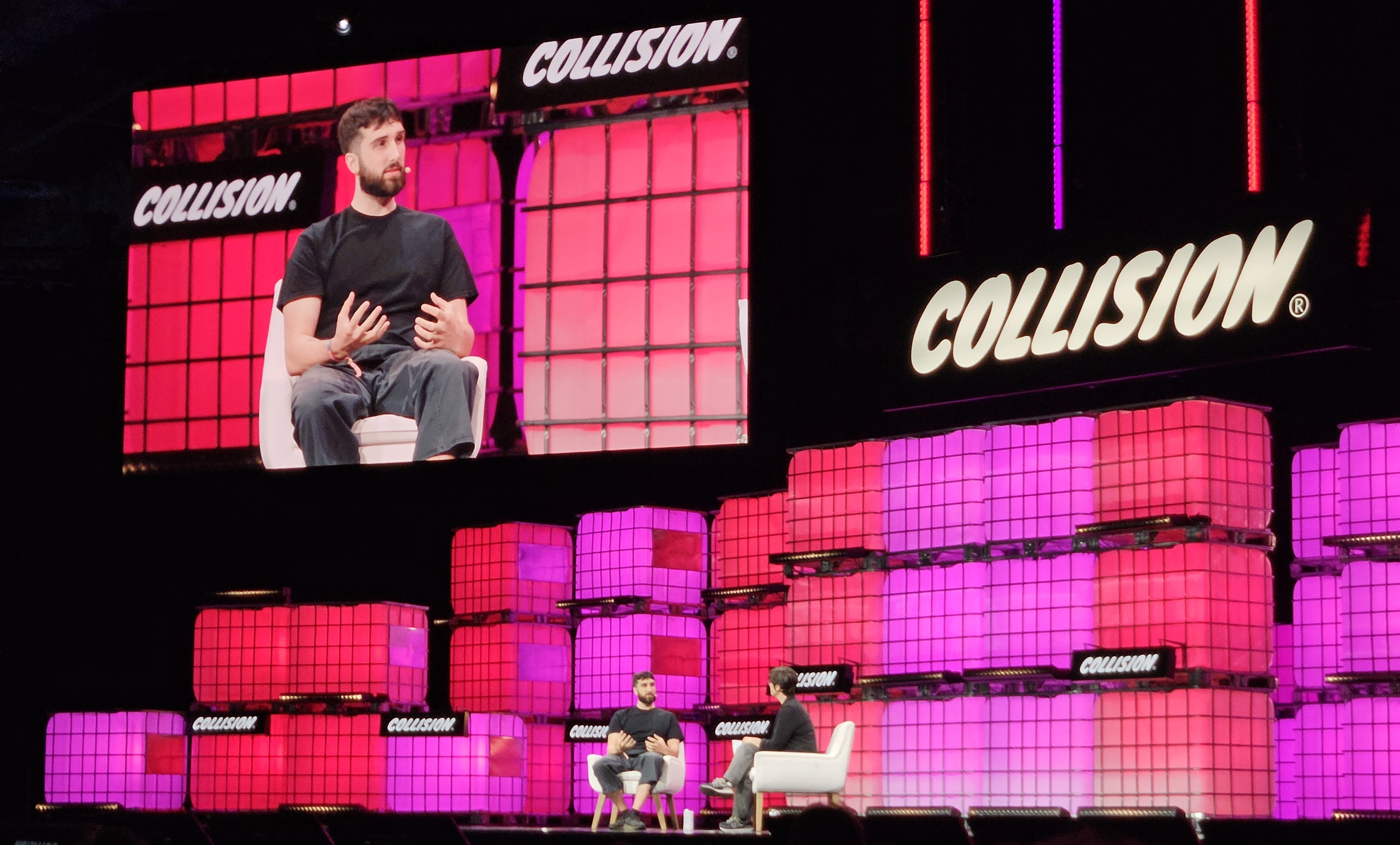 Collision’s new AI buzzword: “displacement”