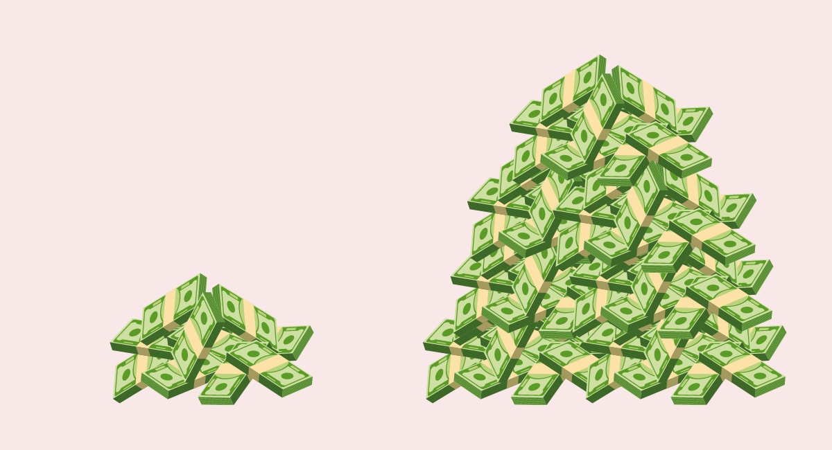 The wealth gap widens