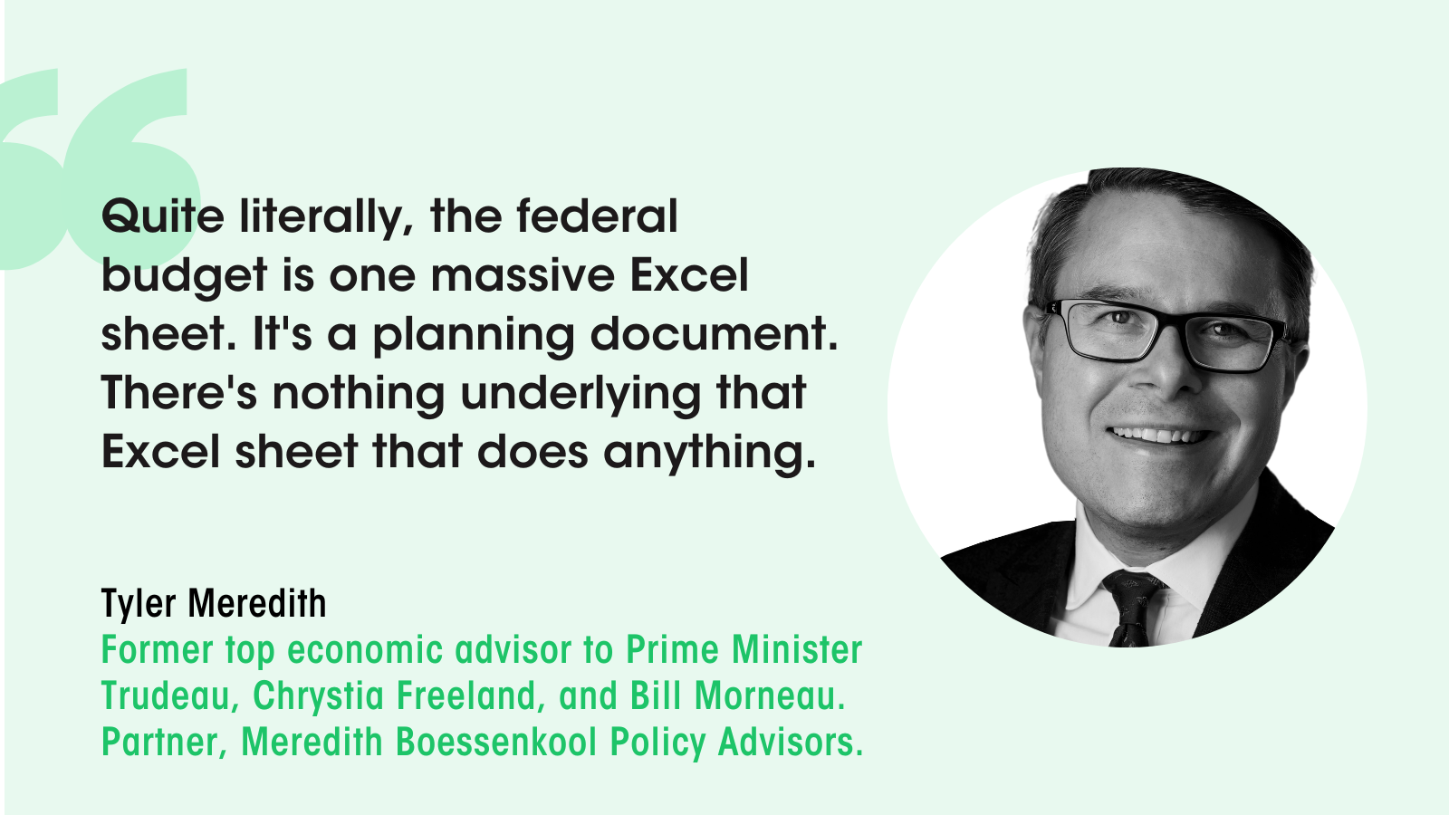 Tyler Meredith explains how government budgets get made