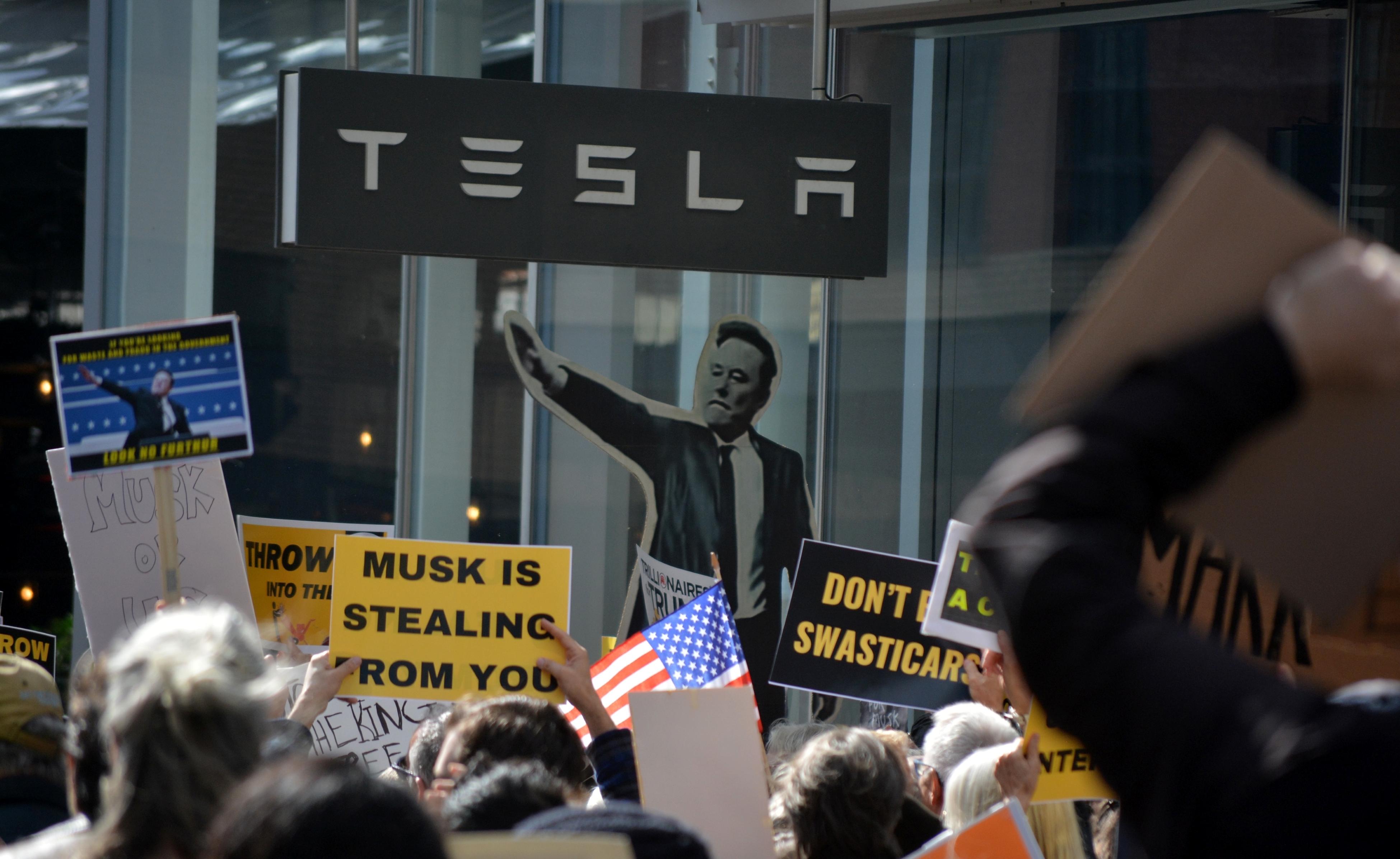 Tesla sales take a nosedive