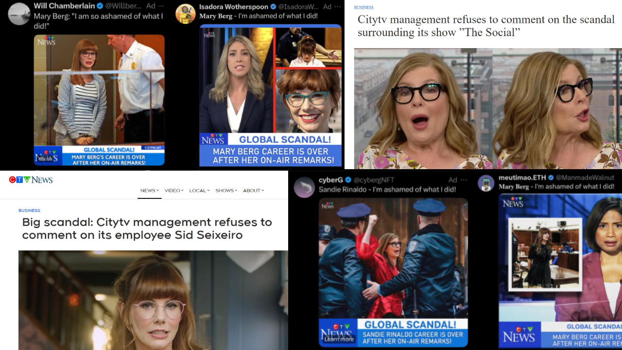 Scammers are picking on Canadian TV hosts