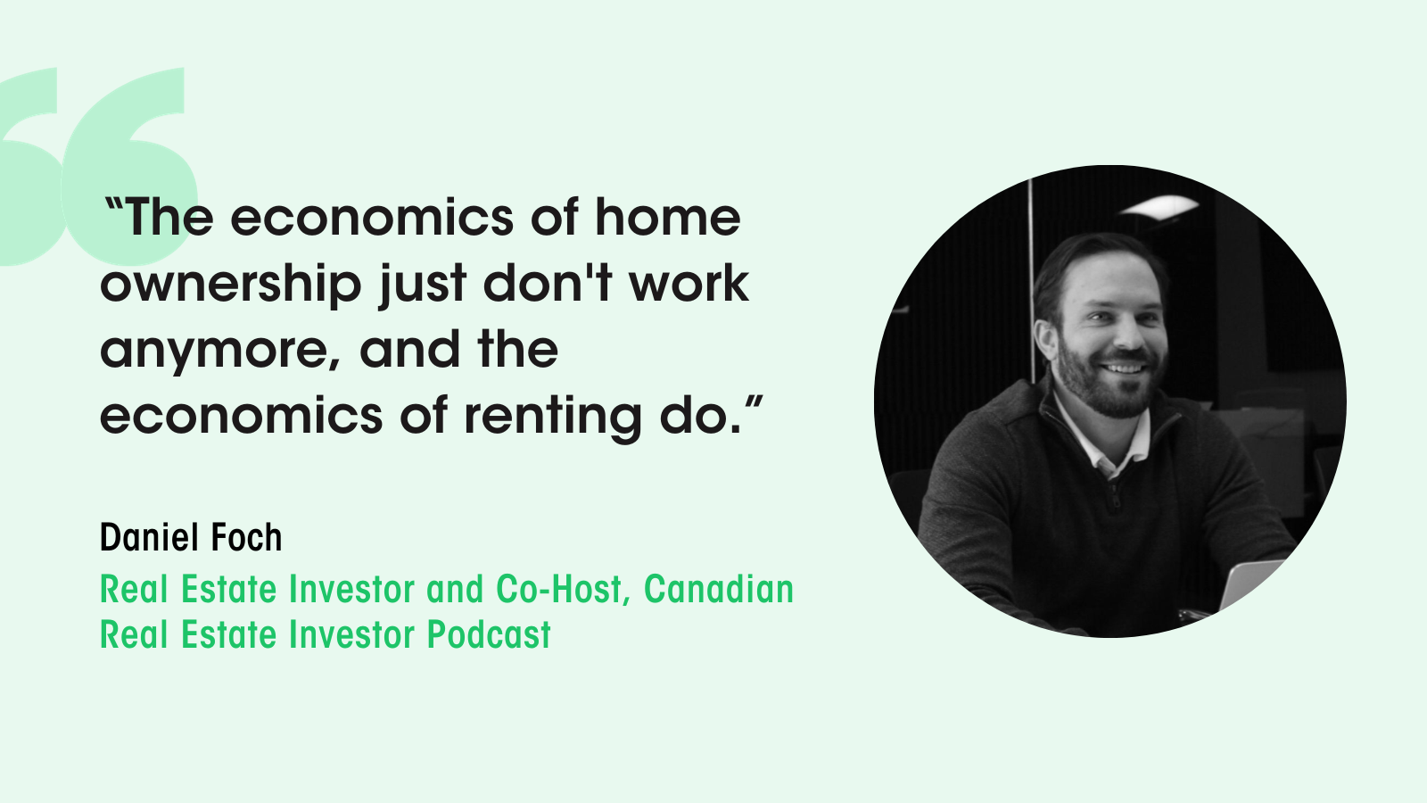 Daniel Foch on Canada’s housing market