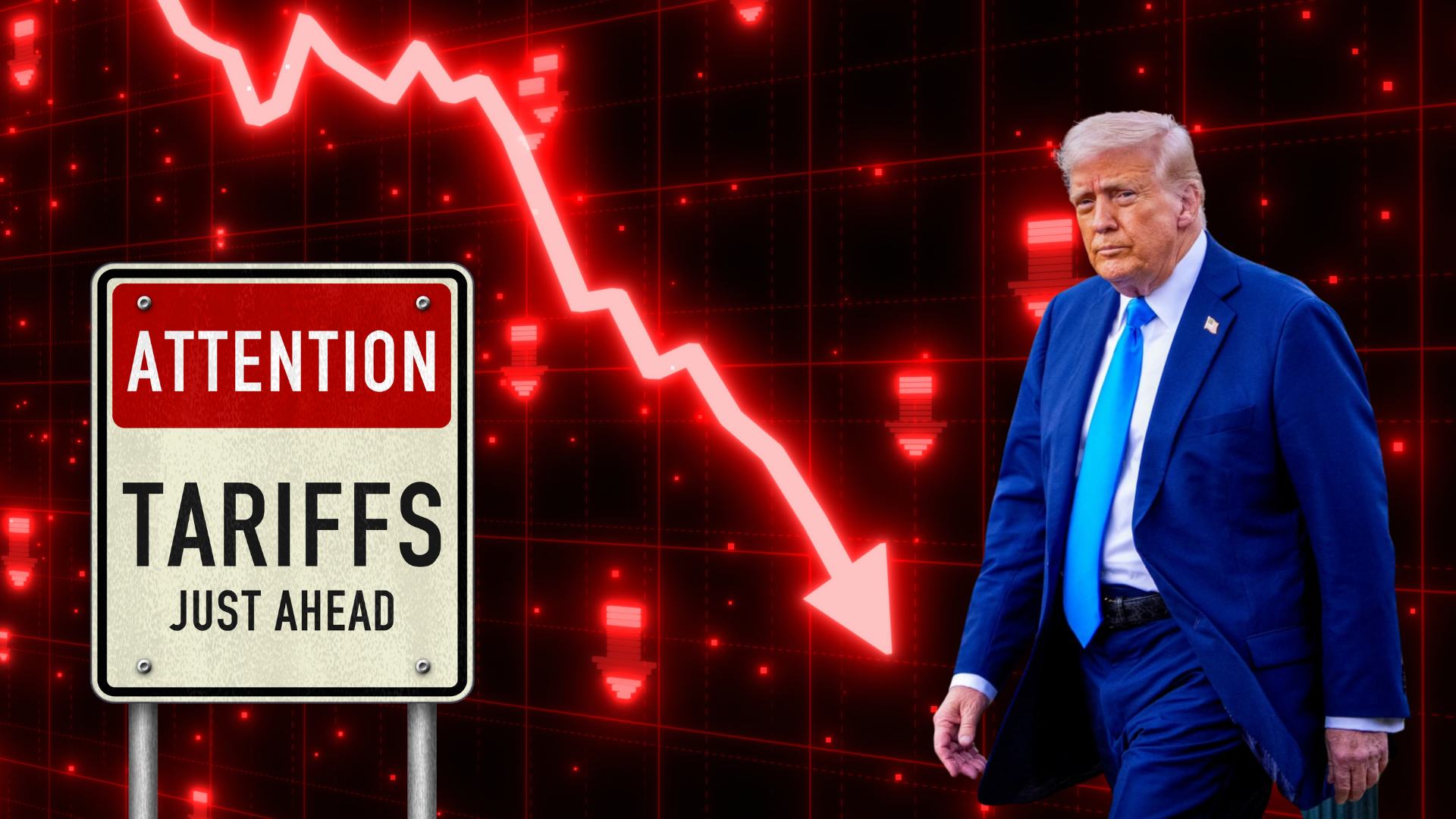 Markets aren’t happy with Trump’s tariffs