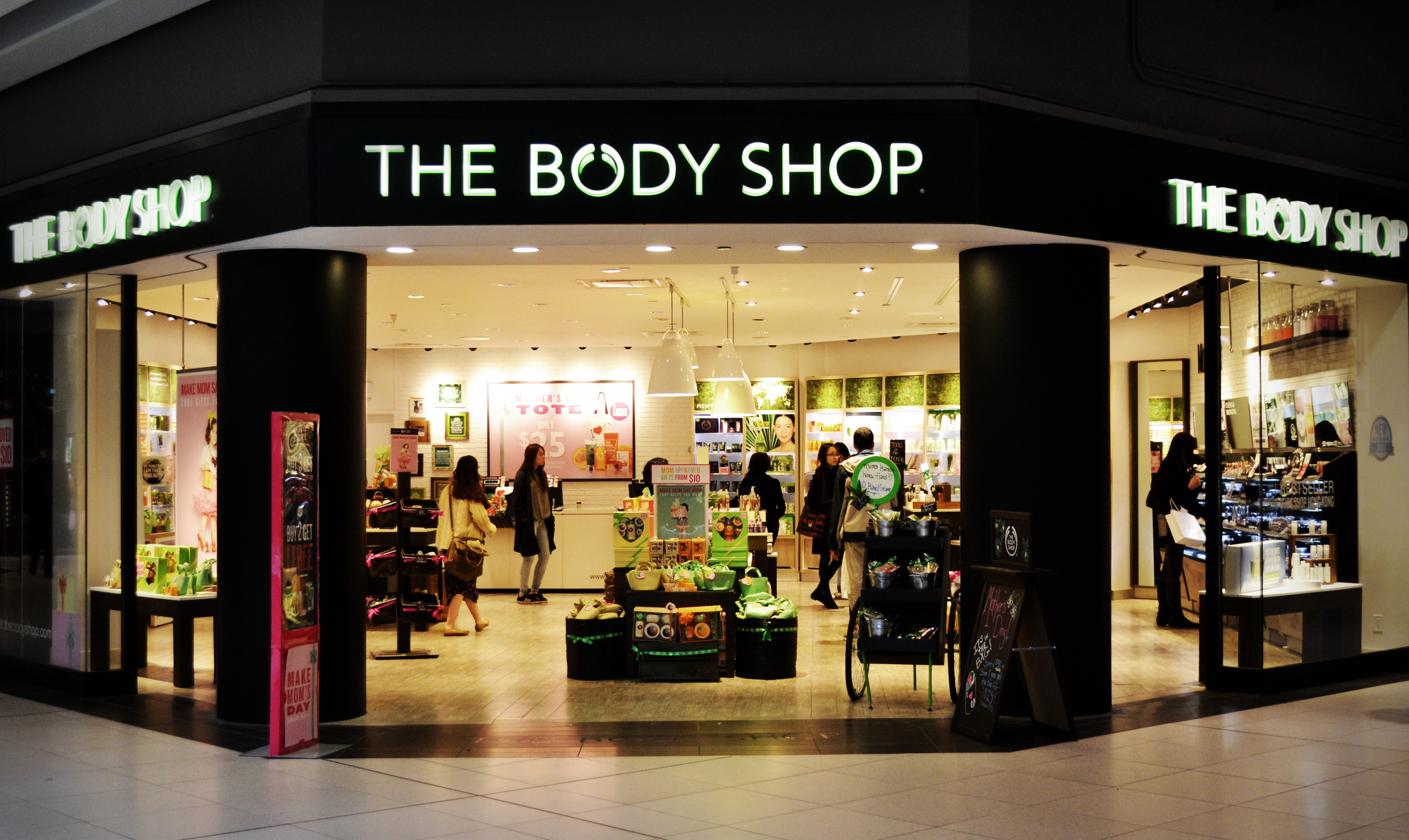 The Body Shop is no longer fresh and fragrant