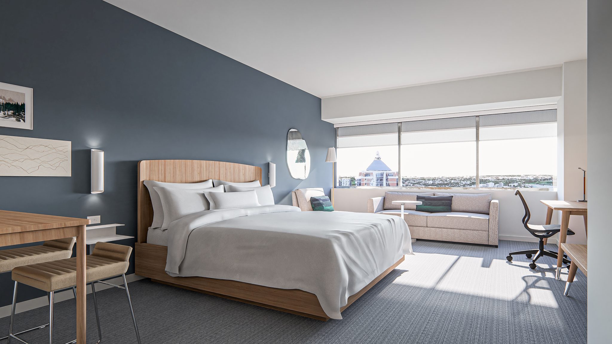 Calgary is turning empty offices into hotels
