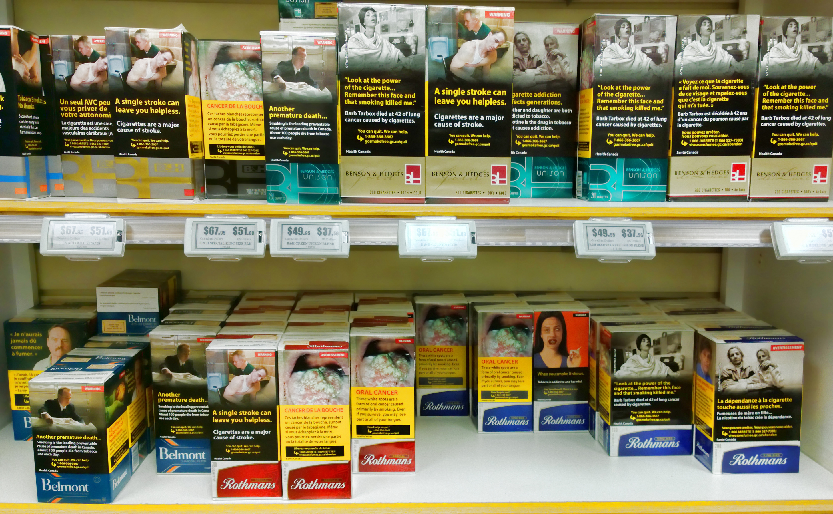 Illegal tobacco sales are on the rise