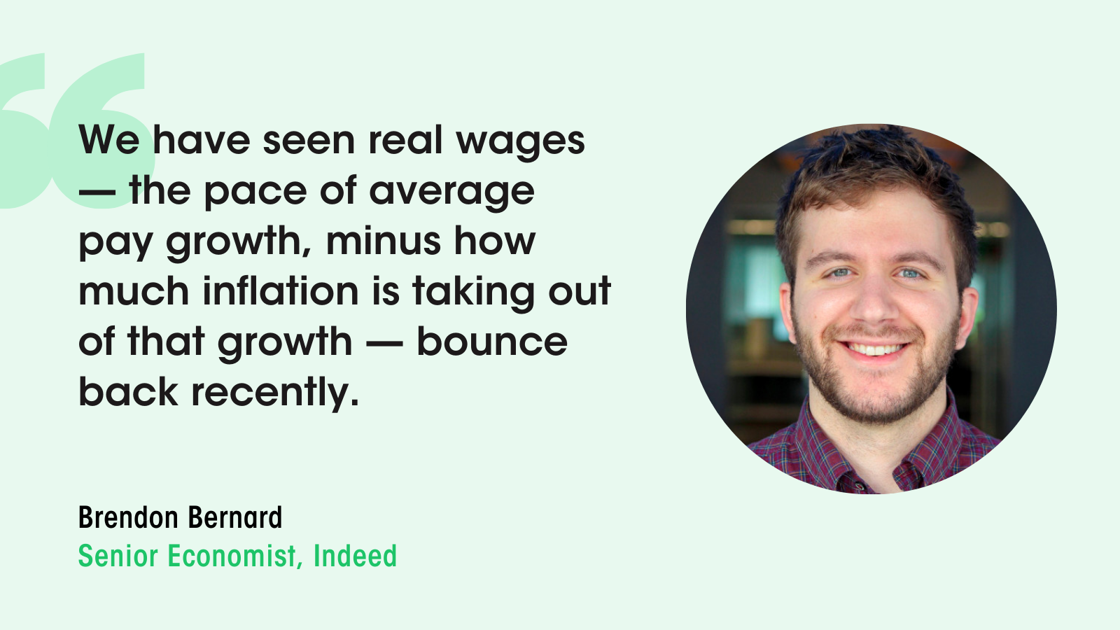 Brendon Bernard on Canada’s labour market