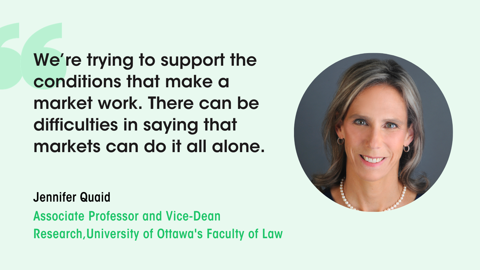 Jennifer Quaid on Canada’s competition laws