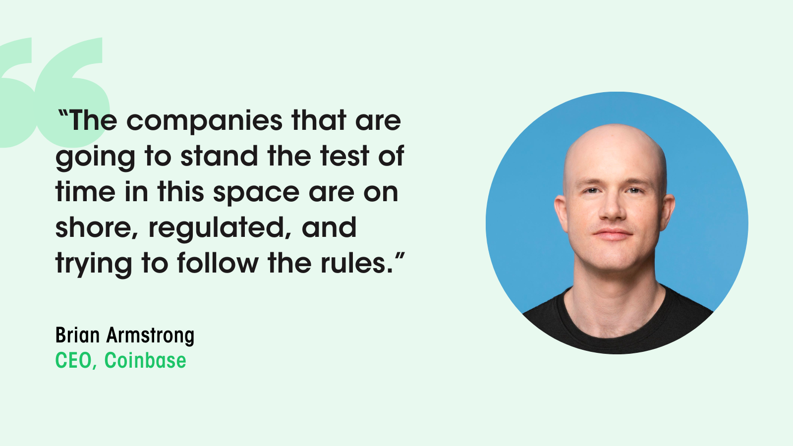 Brian Armstrong on the future of crypto