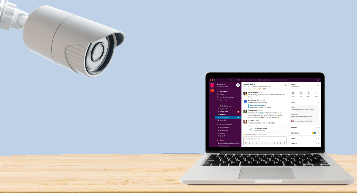 AI may be spying on your work chats