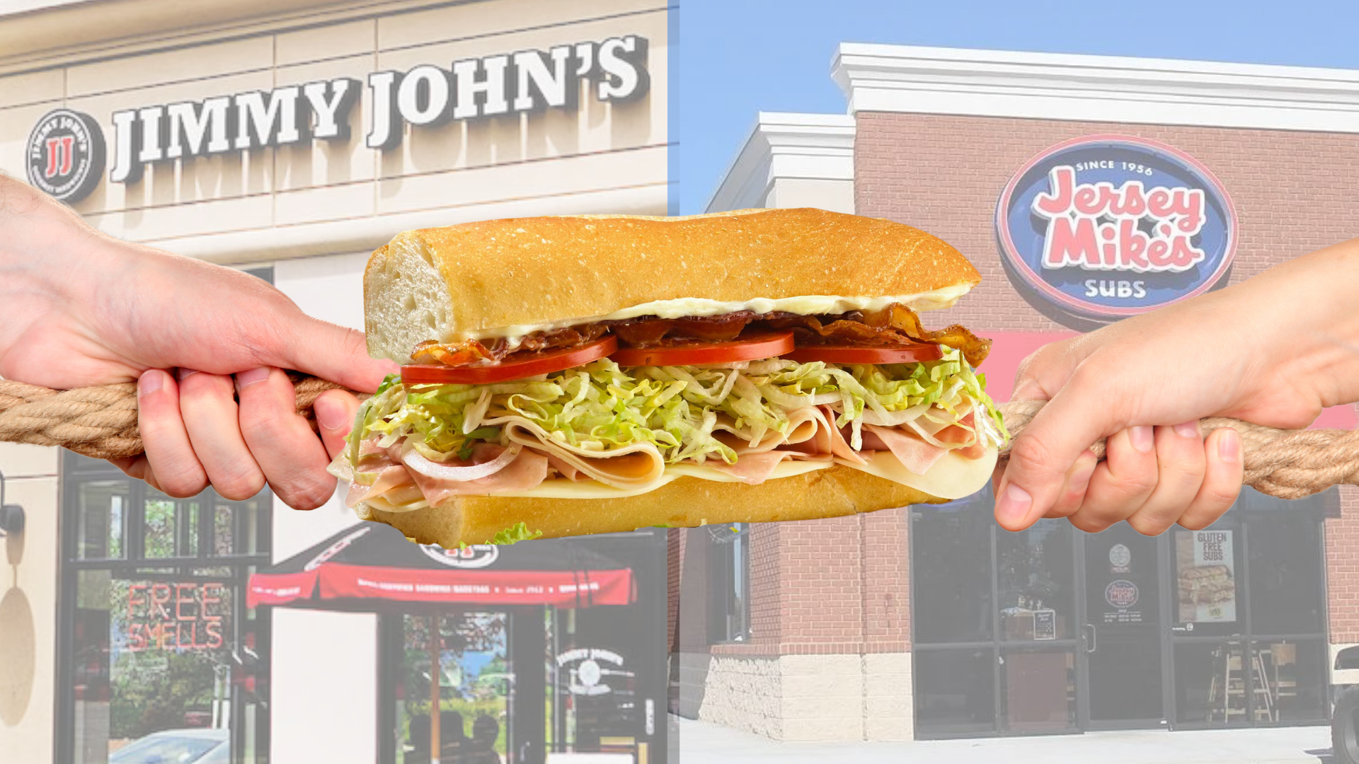 Sandwich wars head north of the border