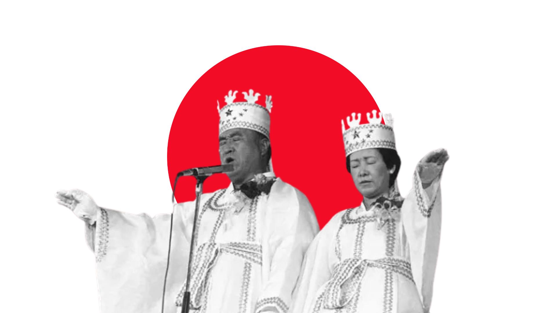 Japan dissolves the Moonies