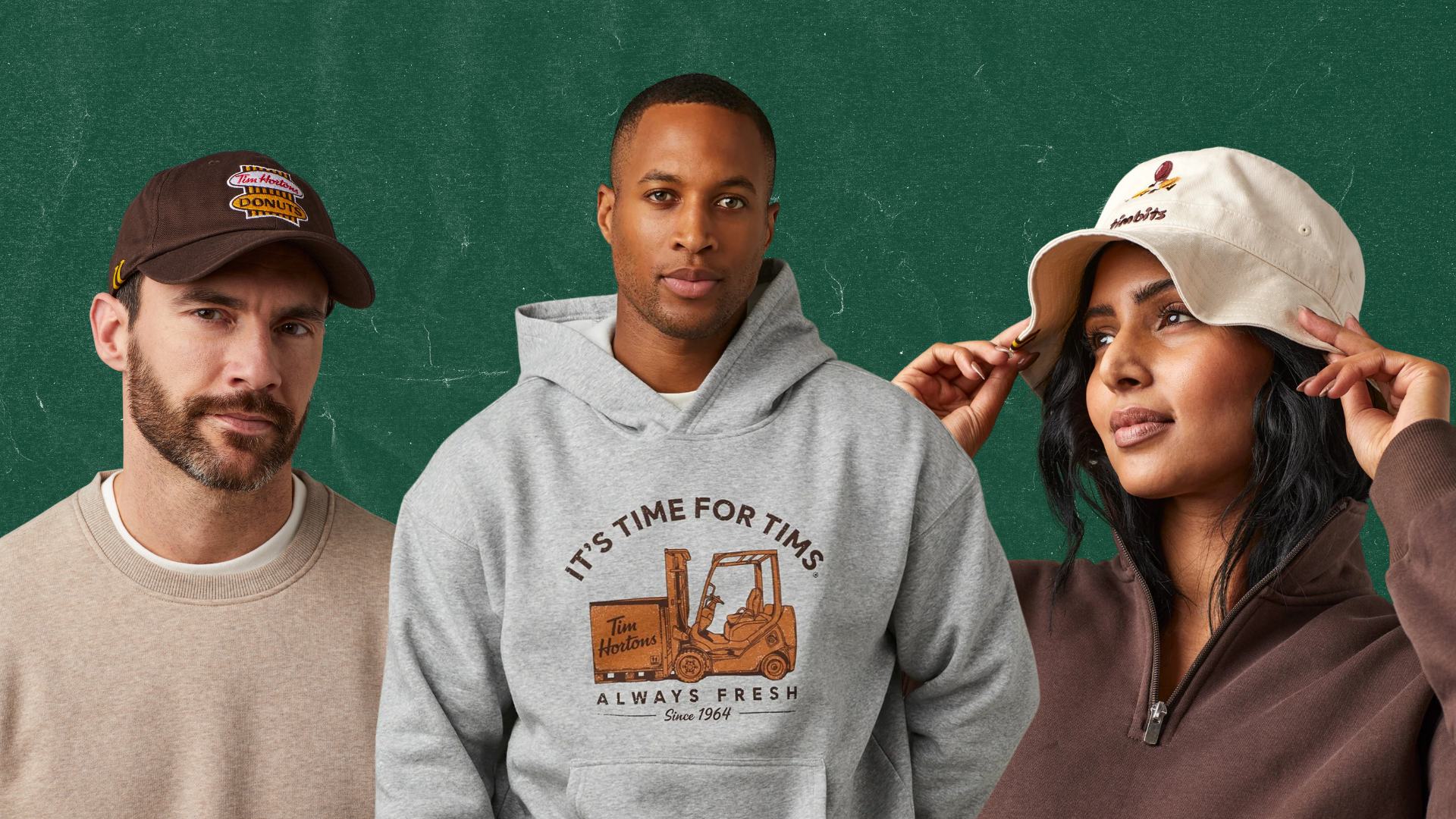 Timmies wants to trade coffees for crewnecks