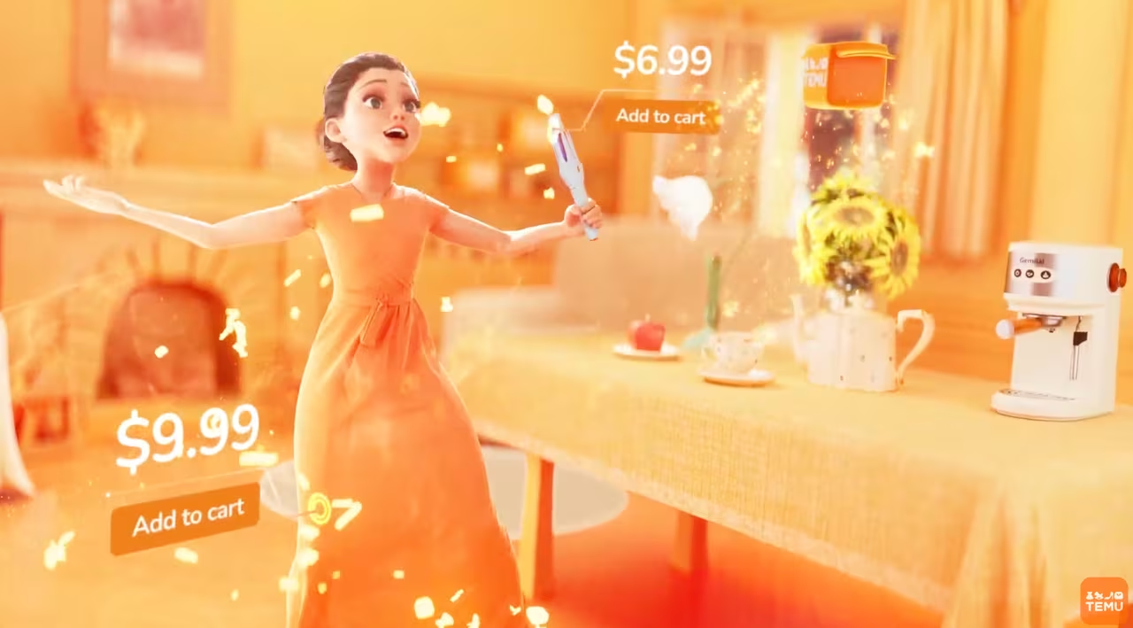 Temu really wants you to shop like a billionaire