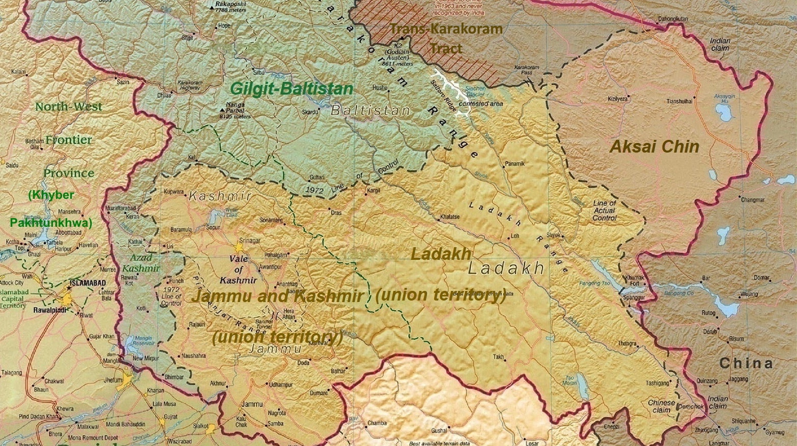 India and China clash on borders