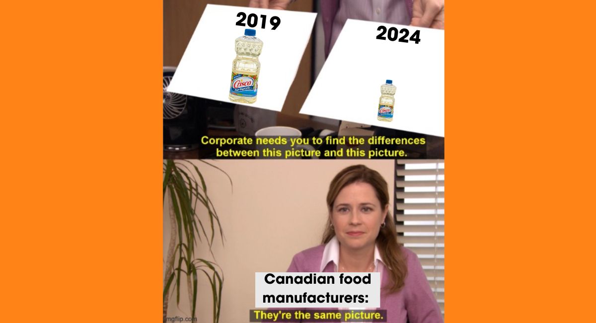 Only some of your groceries are shrinking in size