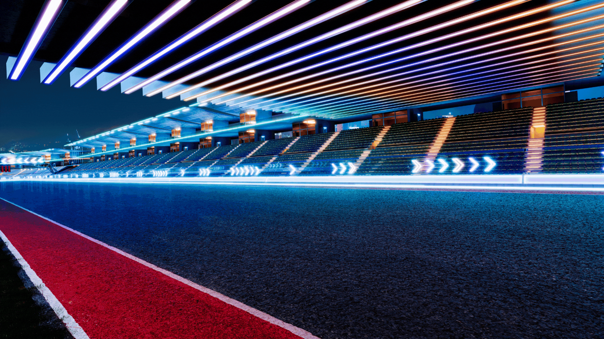 Electric cars hit the race track 