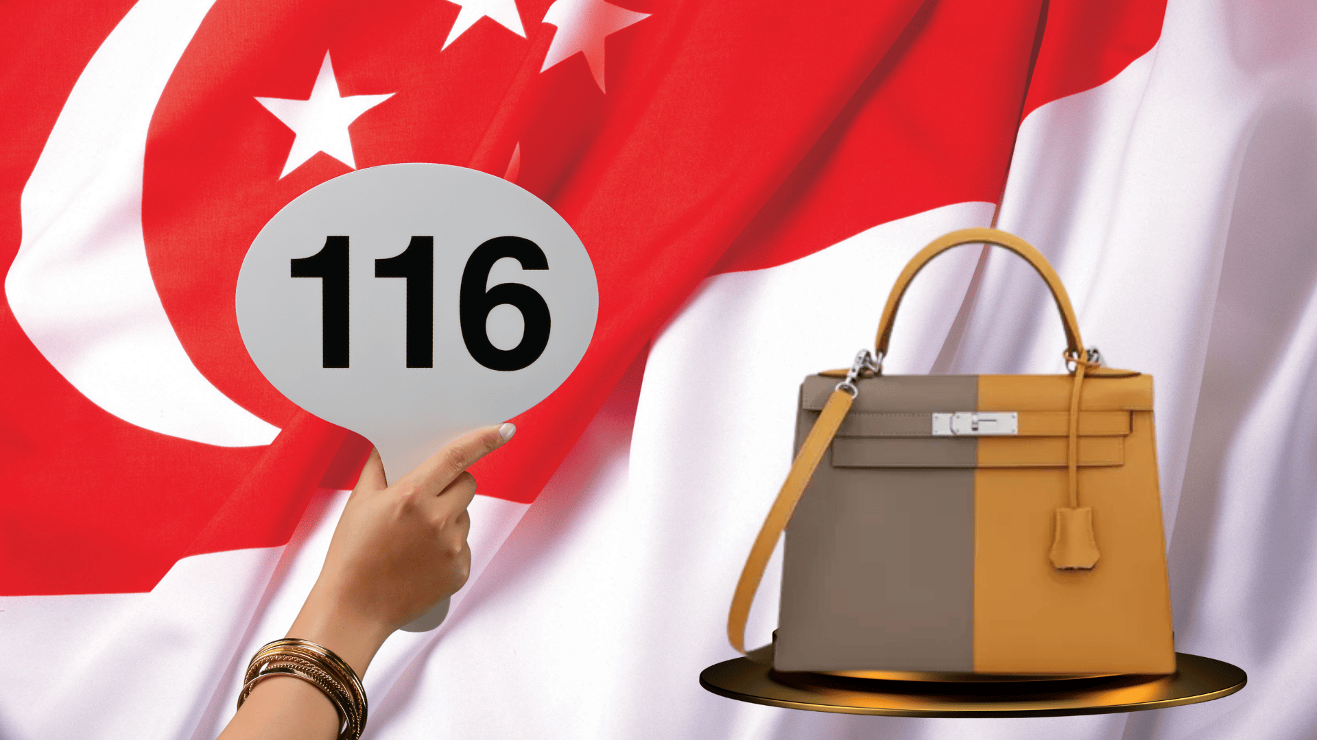 Singapore auctions off ill-gotten handbags