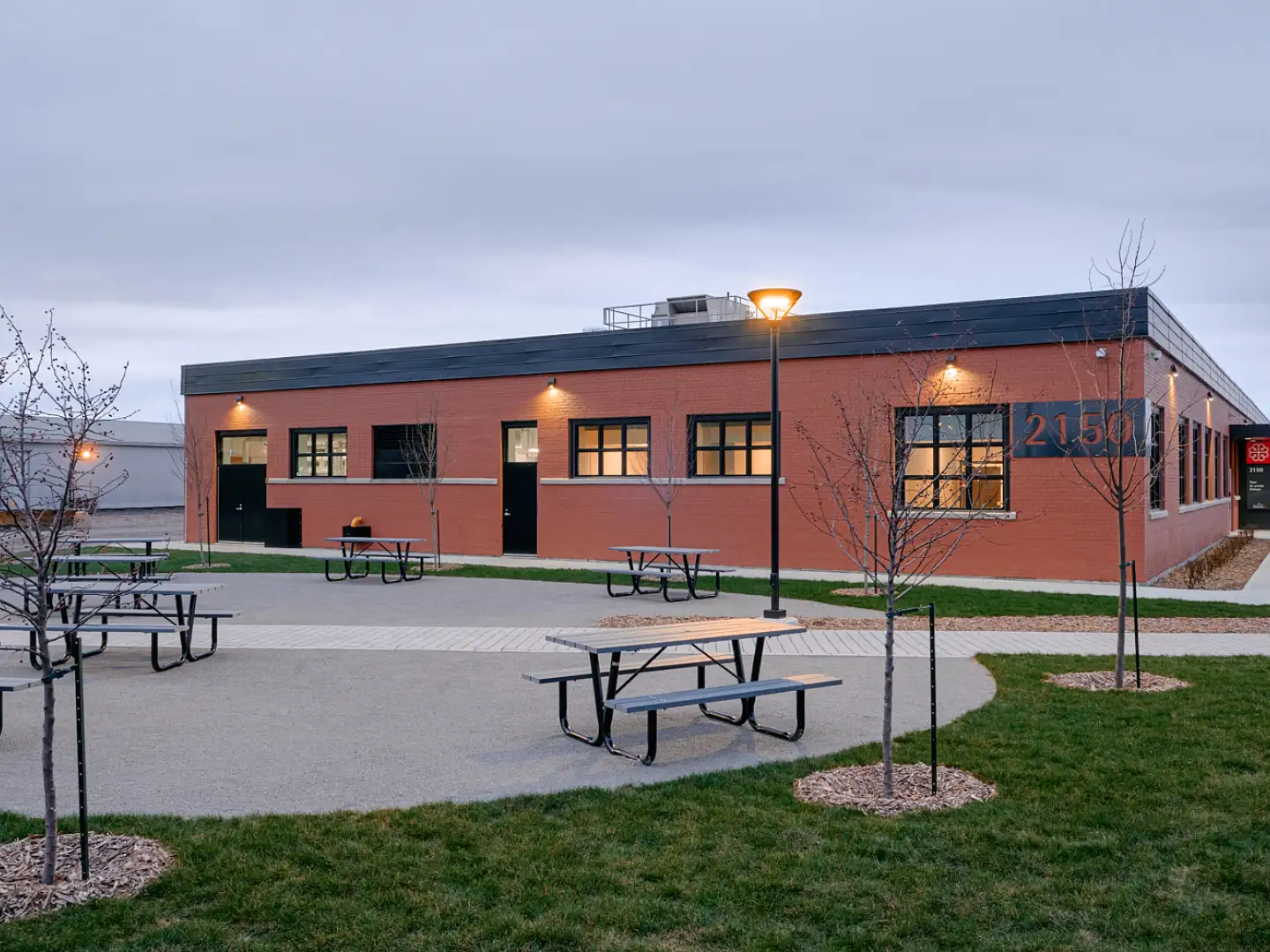 Projet Cour Dickson aménagement paysager