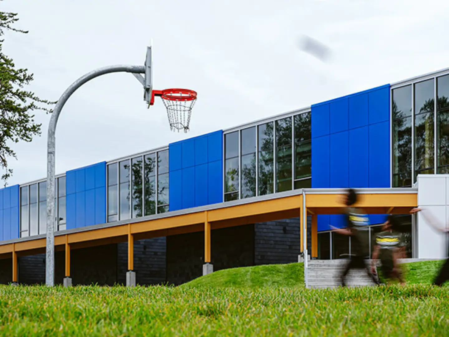 Voir la photo École primaire et secondaire MacLean Memorial - cours extérieur