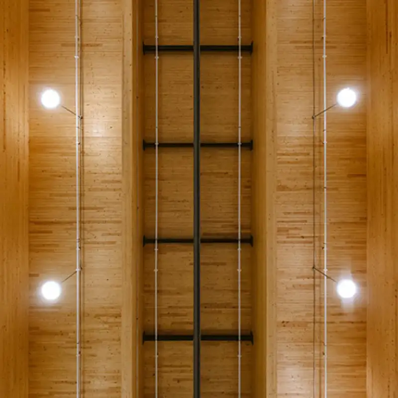 École primaire et secondaire MacLean Memorial - plafond