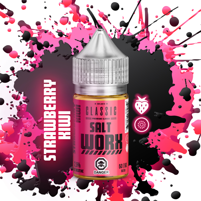 SaltWorx - Strawberry Kiwi