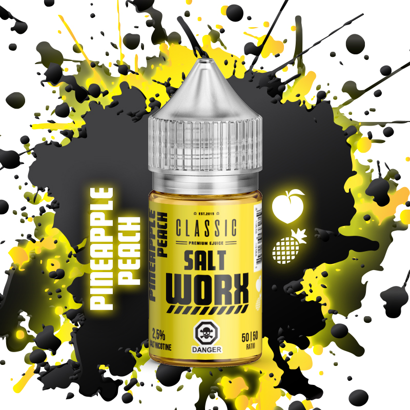 Saltworx - Peach Pineapple