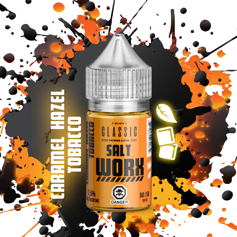Saltworx - Caramel Hazelnut Tobacco