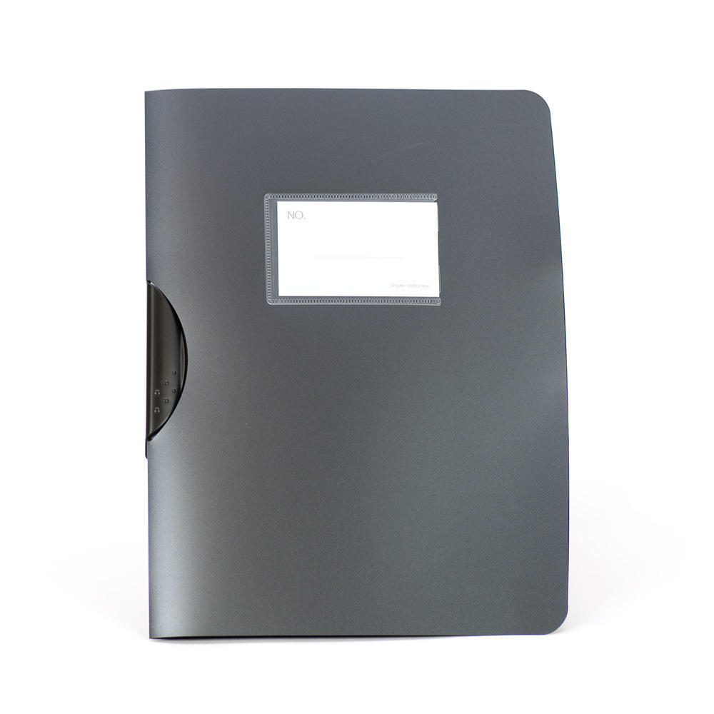 Shuter SwingLock Report Cover, Gray, 12 covers per pack