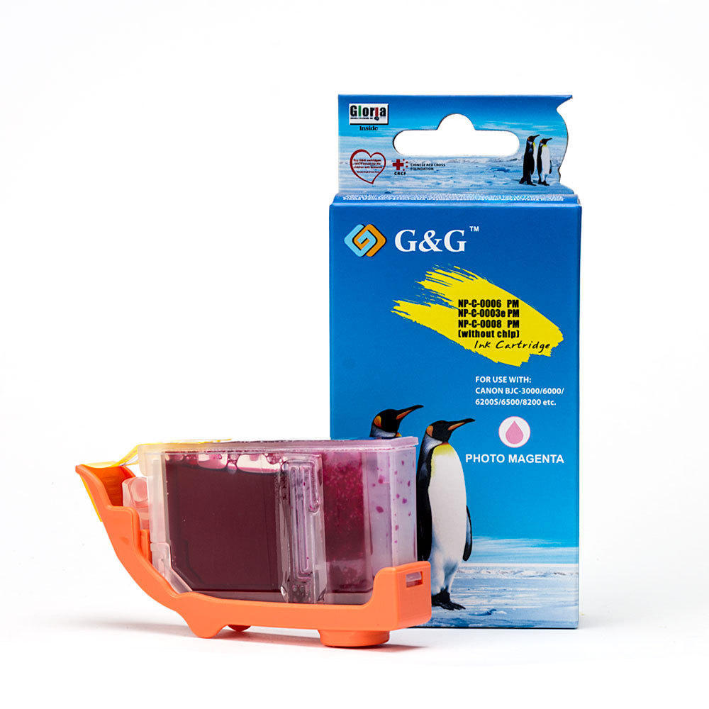 Canon BCI-3ePM Compatible Photo Magenta Ink Cartridge - G&G Canon BCI-3ePM Compatible Photo Magenta Ink Cartridge - G&G