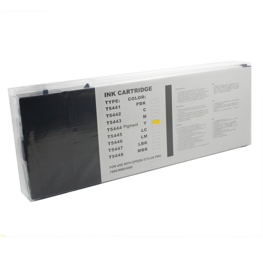 Epson T544400 Compatible Yellow Ink Cartridge Pigment Epson T544400 Compatible Yellow Ink Cartridge Pigment