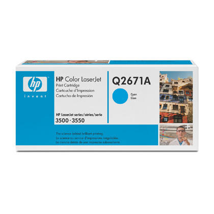 HP Q2671A Original Cyan Toner Cartridge HP Q2671A Original Cyan Toner Cartridge