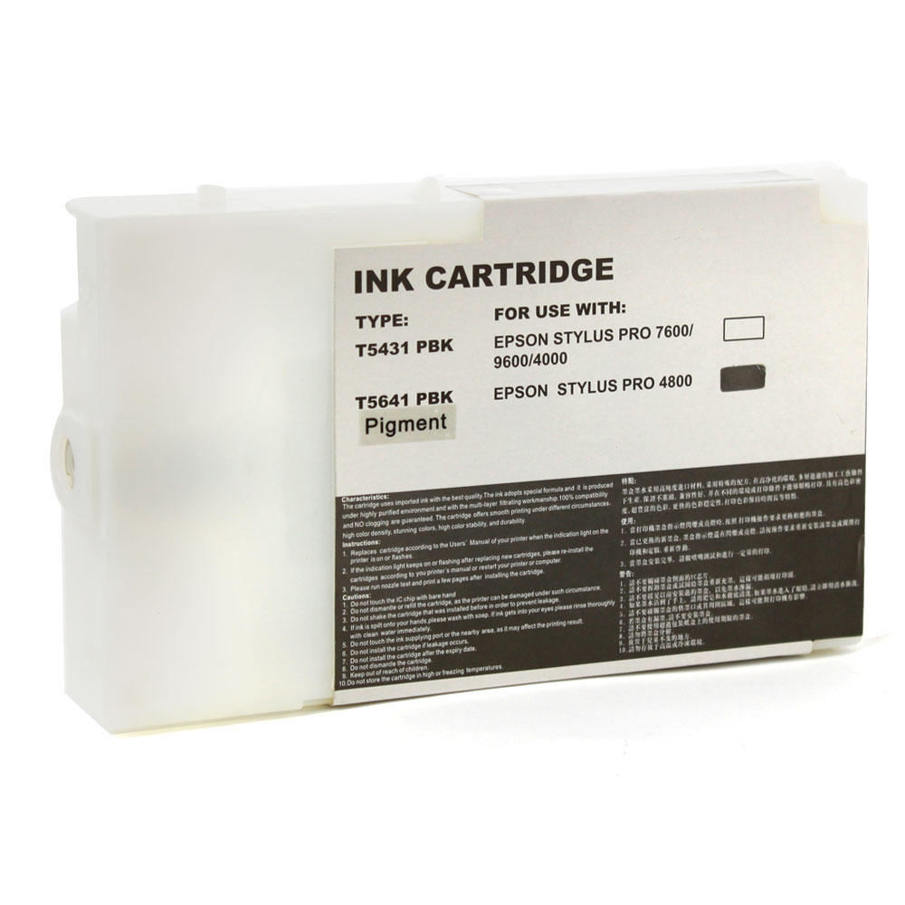 Epson T564100 Compatible Photo Black Ink Cartridge Pigment Epson T564100 Compatible Photo Black Ink Cartridge Pigment