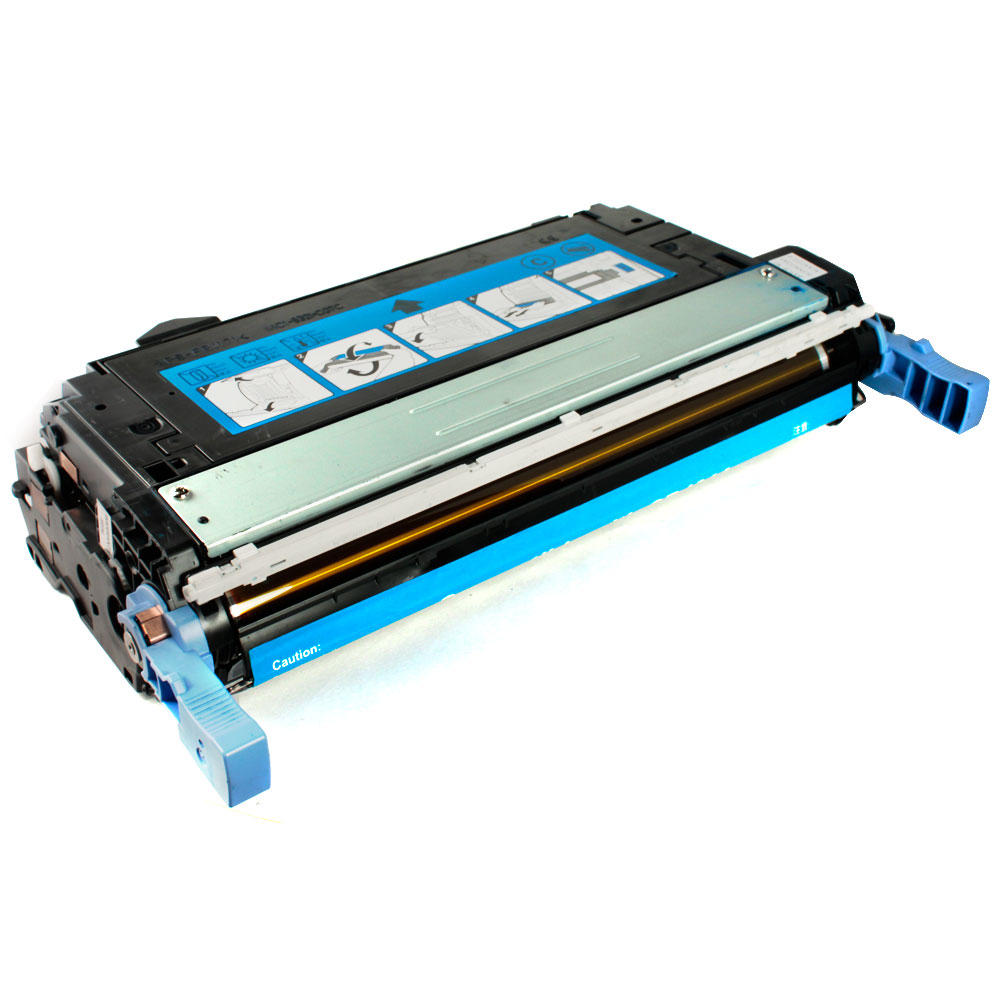 Compatible HP 642A CB401A Cyan Toner Cartridge