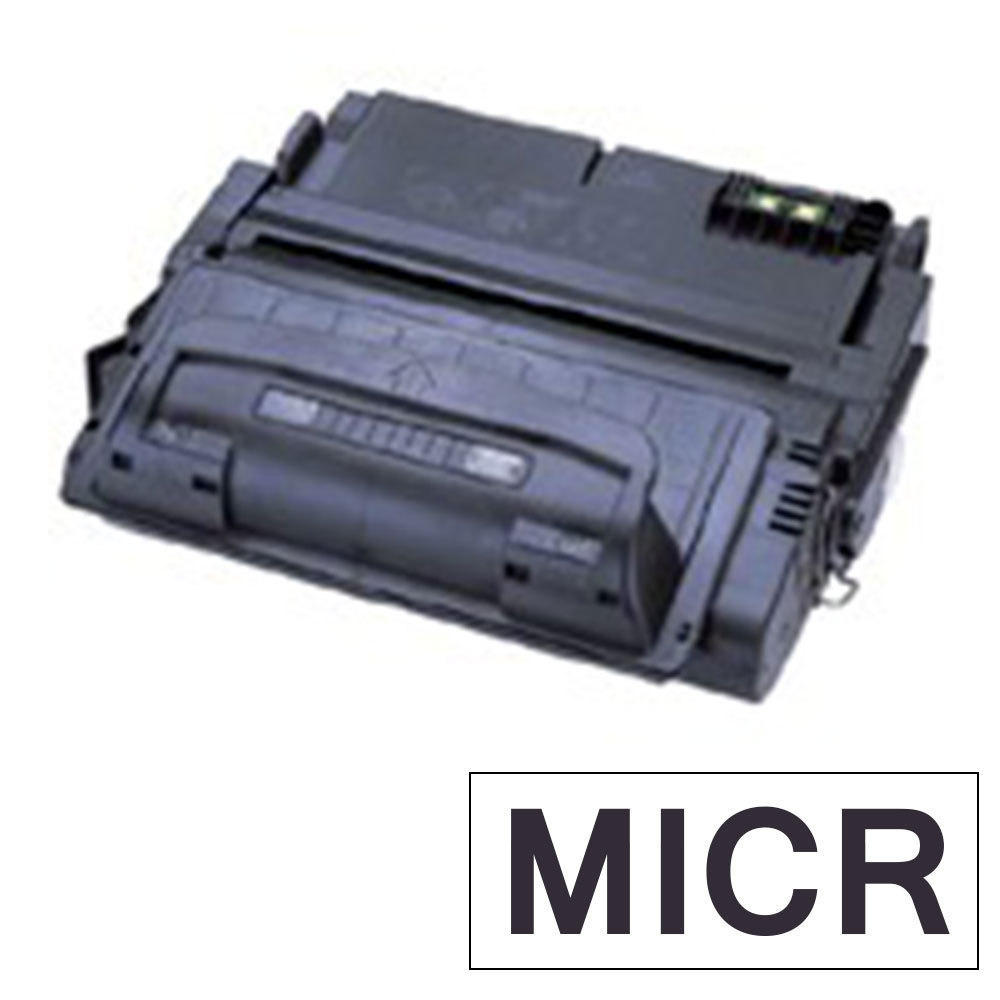 Compatible HP 38A Q1338A MICR Black Toner Cartridge at InkJetSuperStore