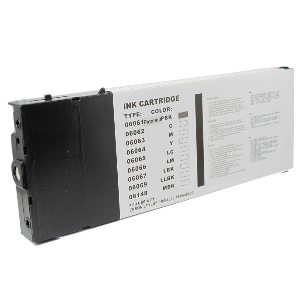Epson T606100 Compatible Photo Black Ink Cartridge Pigment Epson T606100 Compatible Photo Black Ink Cartridge Pigment