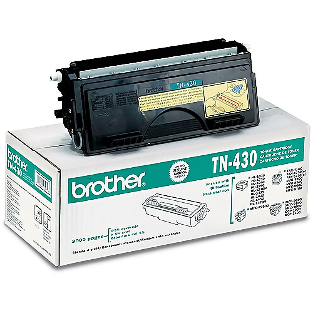 Brother TN430 Original Black Toner Cartridge