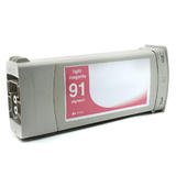 Remanufactured HP 91 C9471 Light Magenta Pigment Ink Cartridge 